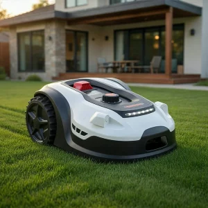 L2002 | מכסחת דשא רובוטית עד 2 דונם + עמדת טעינה + חיישן אולטרהסוני + מיפוי