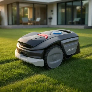 V1 | מכסחת דשא רובוטית עד 300 מ”ר + עמדת טעינה